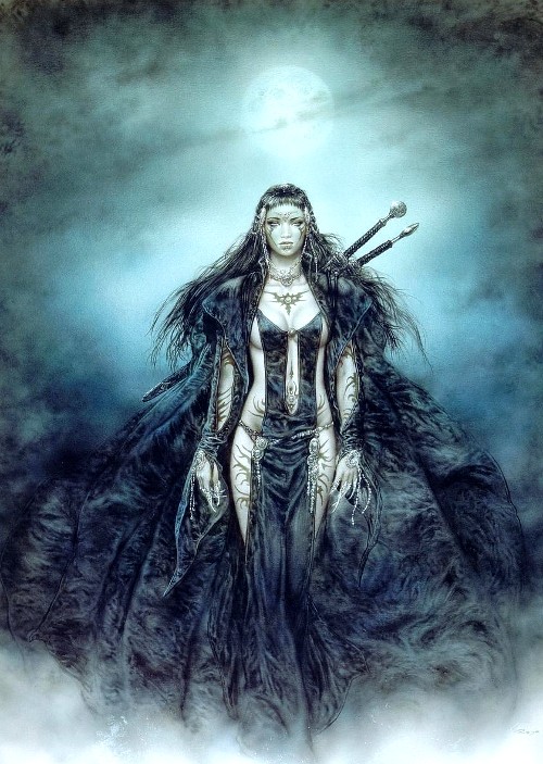 ROYO POSTER 35-DAUGHTER MOON