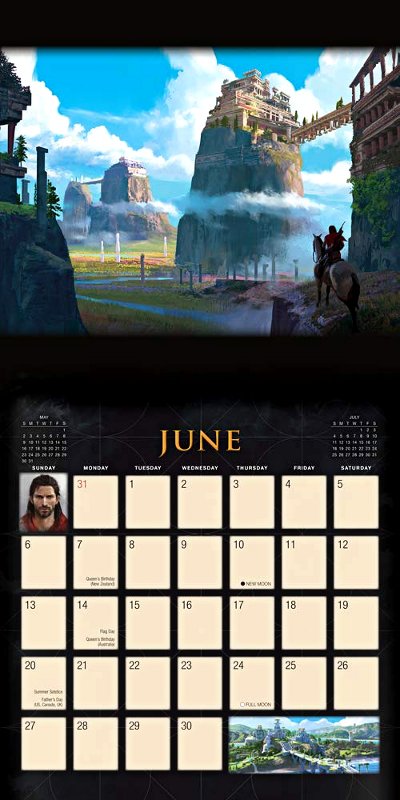 ASSASSIN'S CREED ODYSSEY 2021 CALENDAR
