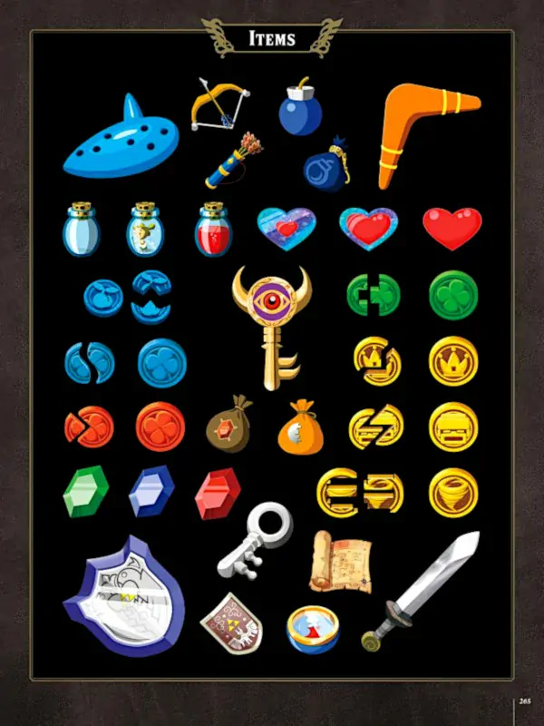 LEGEND OF ZELDA: Arte y artefactos