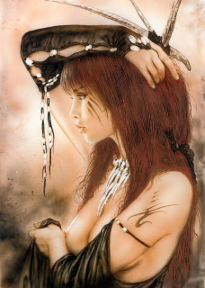 ROYO POSTER 25-LOS OJOS DEL UNICORNIO