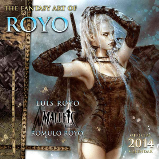 FANTASY ART OF ROYO - OFFICIAL 2014 CALENDAR