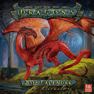 DRAGONS - 2015 CALENDAR BY CIRUELO