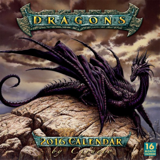 DRAGONS - 2016 CALENDAR BY CIRUELO
