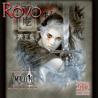 FANTASY ART OF ROYO - OFFICIAL 2019 CALENDAR