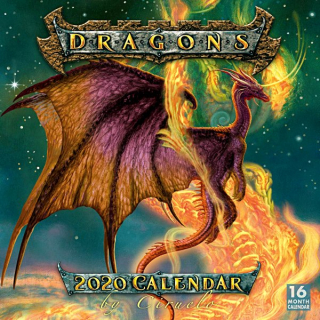 DRAGONS - 2020 CALENDAR BY CIRUELO