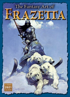 FANTASY ART OF FRANK FRAZETTA - 2021 CALENDAR